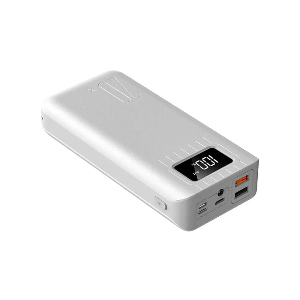 20000mAh بنك طاقة خارجي مزدوج USB مع مصباح LED