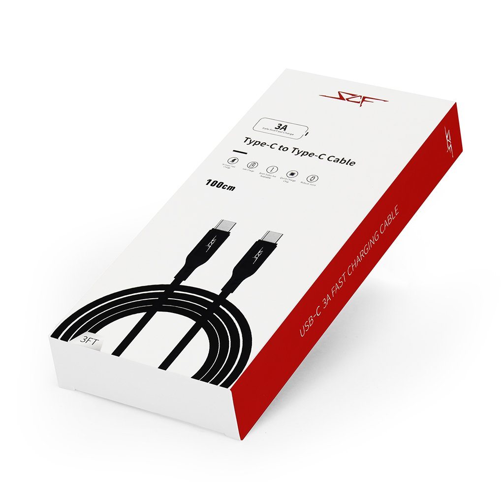 كابل USB C إلى USB C [3 قدم]